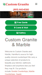 Mobile Screenshot of gogranite.ca